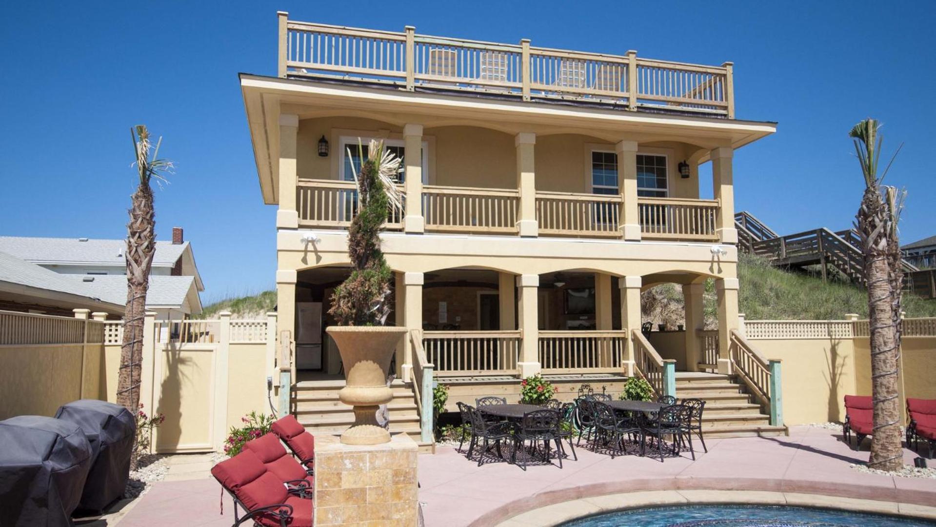 Ep204, Grande Ritz Carolina- Oceanfront, 18 Bedrooms, 18 Bathrooms Kill Devil Hills Exterior photo